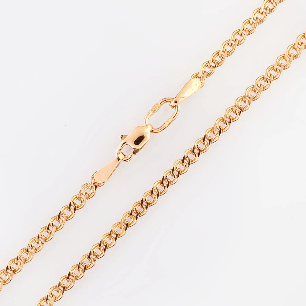 Цепь из красного золота 585 пробы