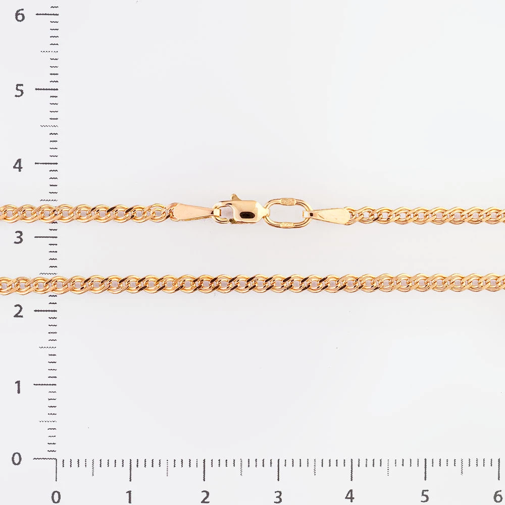 Цепь из красного золота 585 пробы