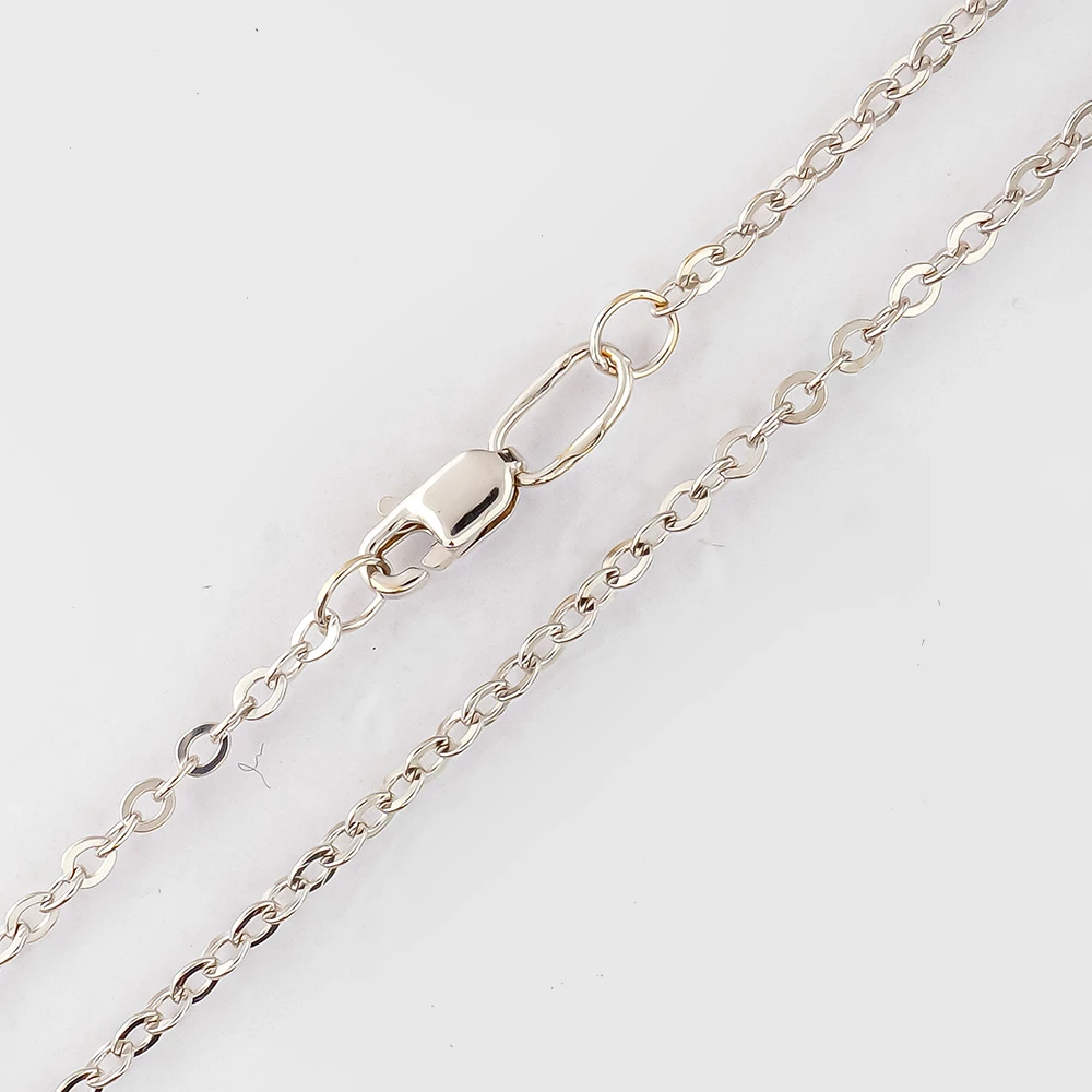 Цепь из белого золота 585 пробы