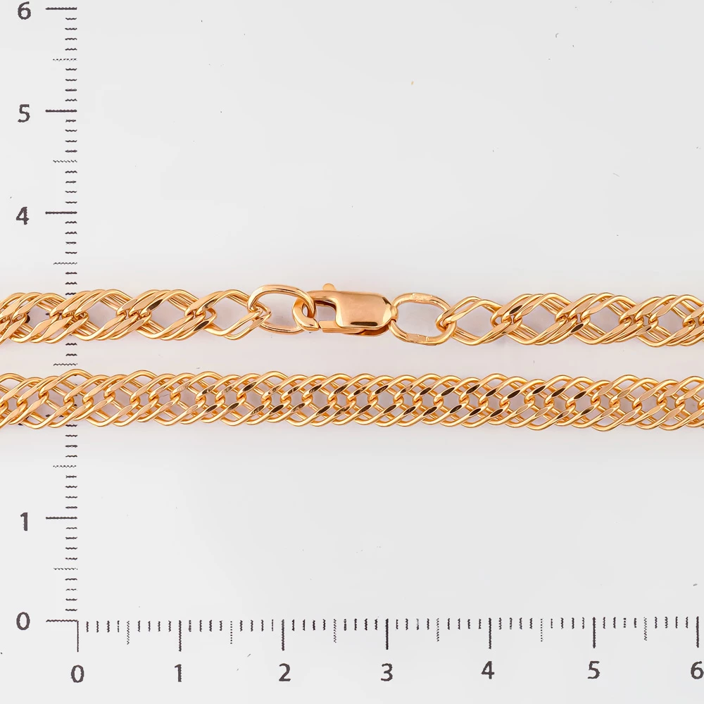 Цепь из красного золота 585 пробы