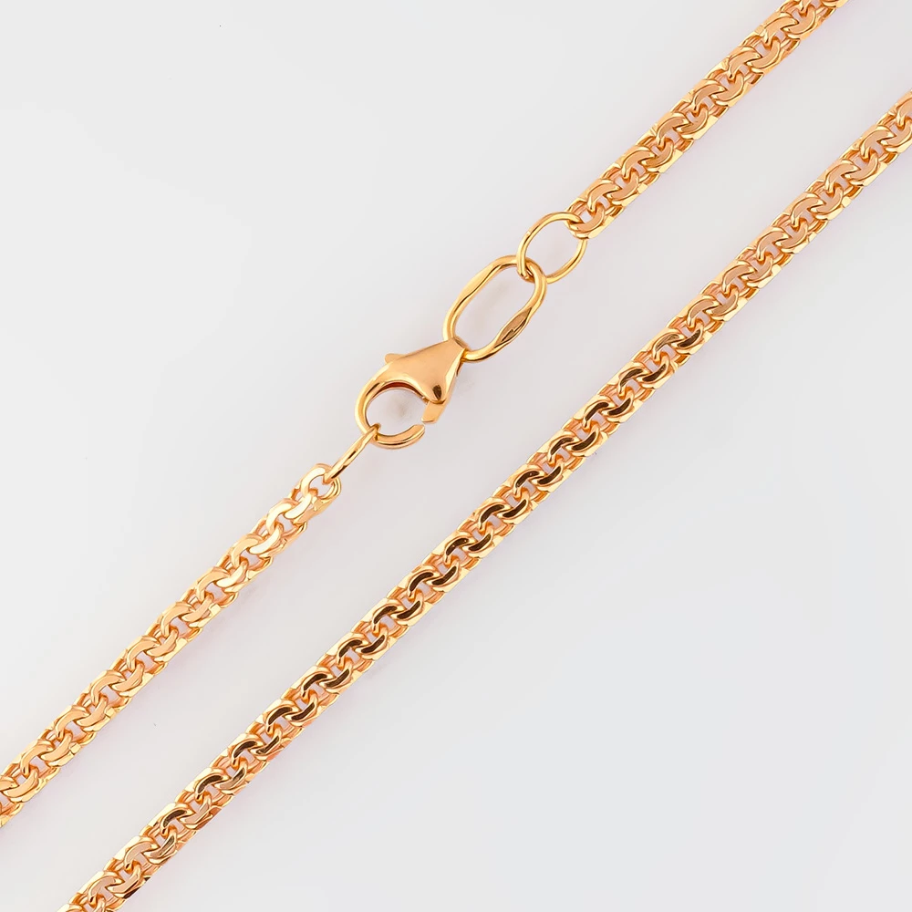 Цепь из красного золота 585 пробы