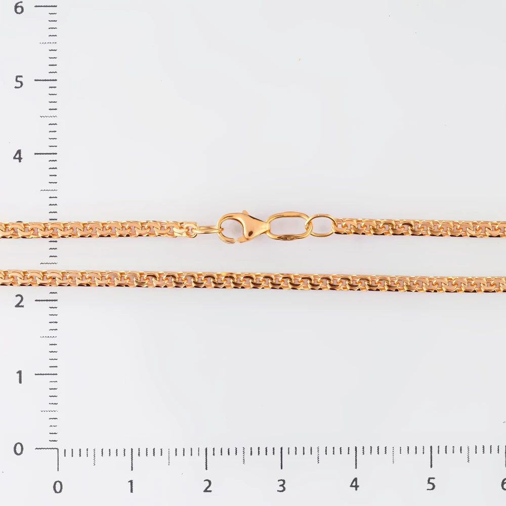 Цепь из красного золота 585 пробы