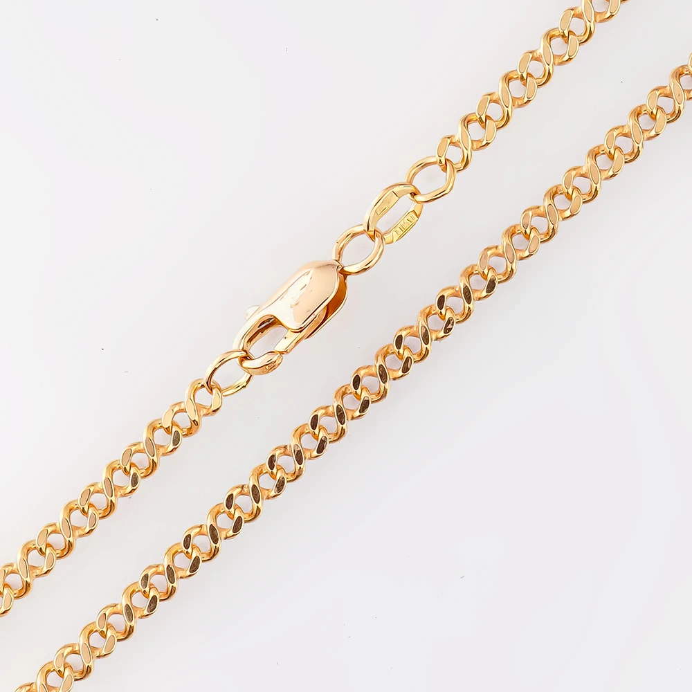 Цепь из красного золота 585 пробы