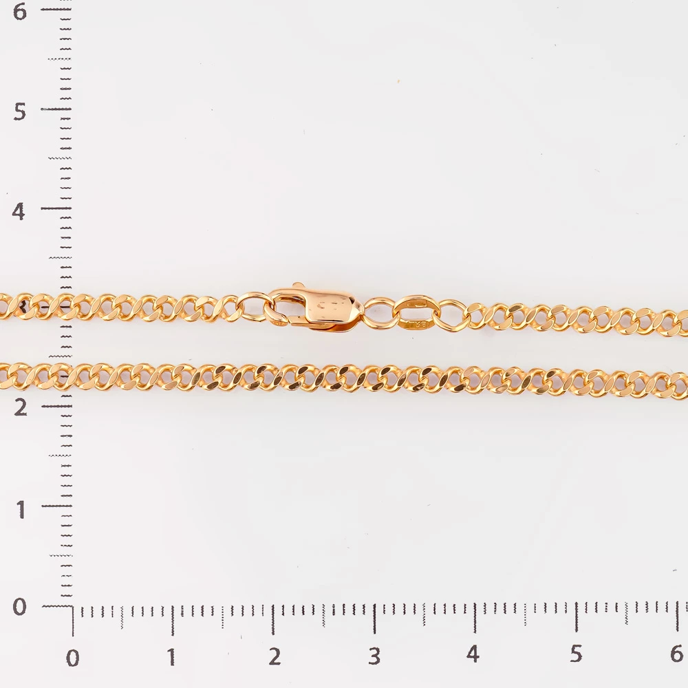 Цепь из красного золота 585 пробы