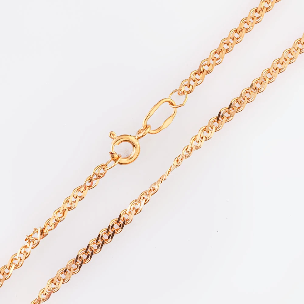 Цепь из красного золота 585 пробы