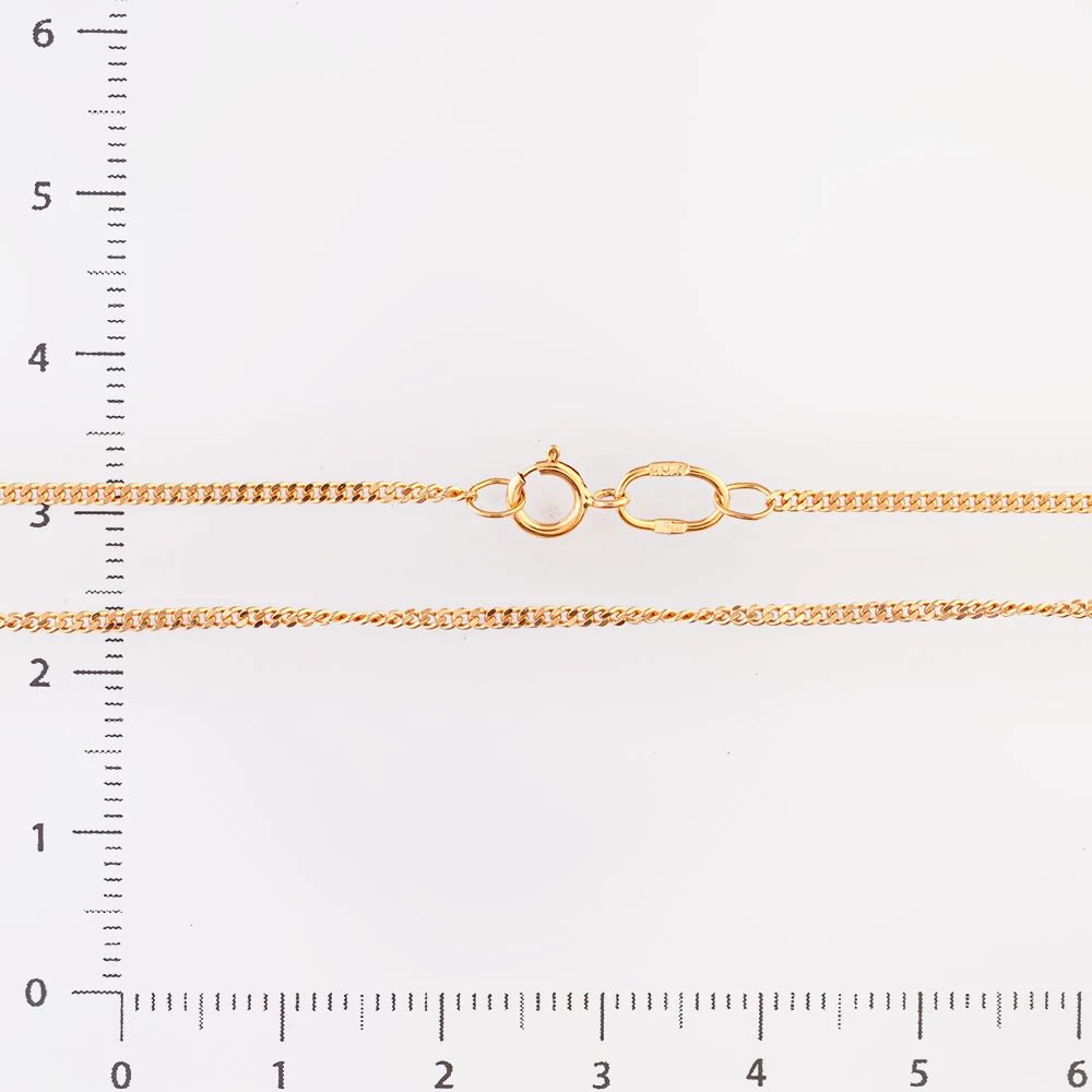 Цепь из красного золота 585 пробы