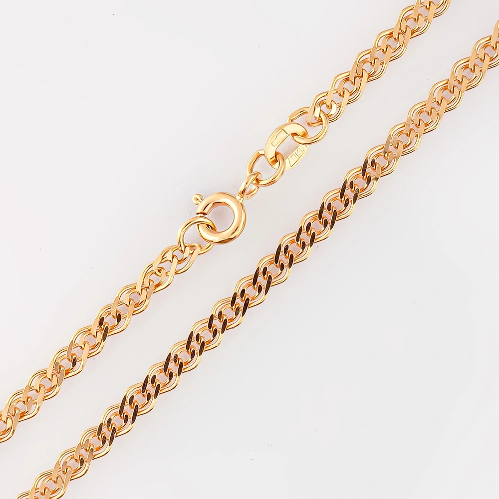 Цепь из красного золота 585 пробы