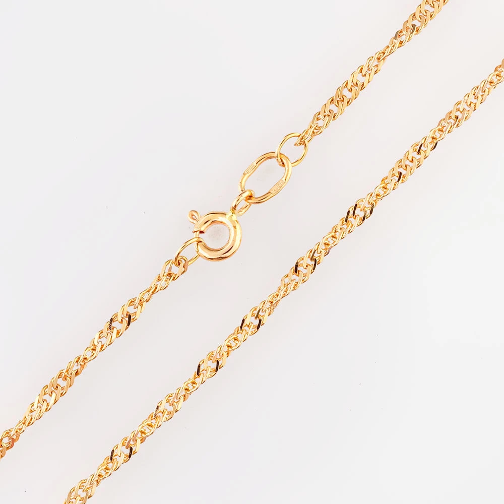 Цепь из красного золота 585 пробы