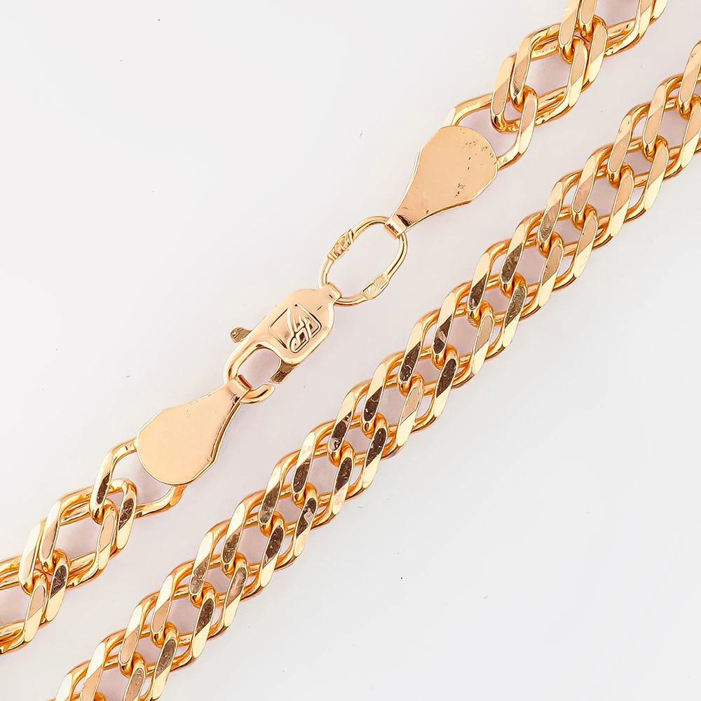 Цепь из красного золота 585 пробы