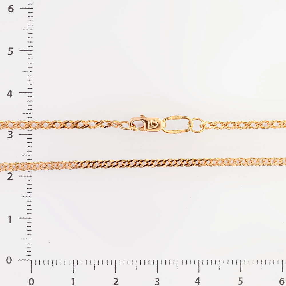 Цепь из красного золота 585 пробы