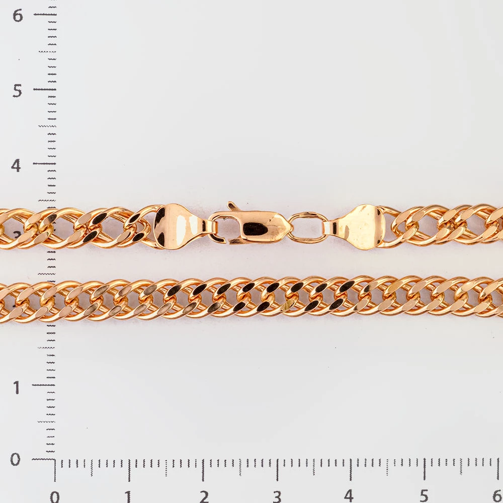 Цепь из красного золота 585 пробы