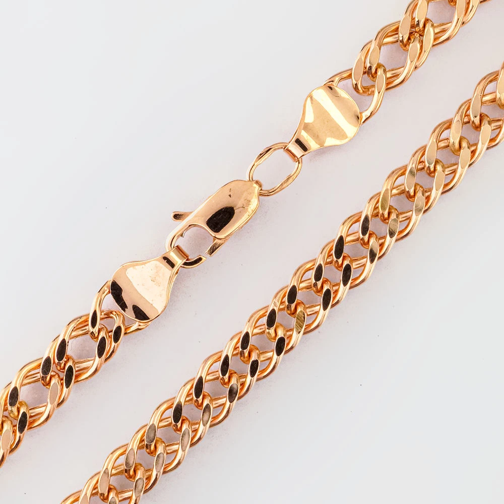 Цепь из красного золота 585 пробы