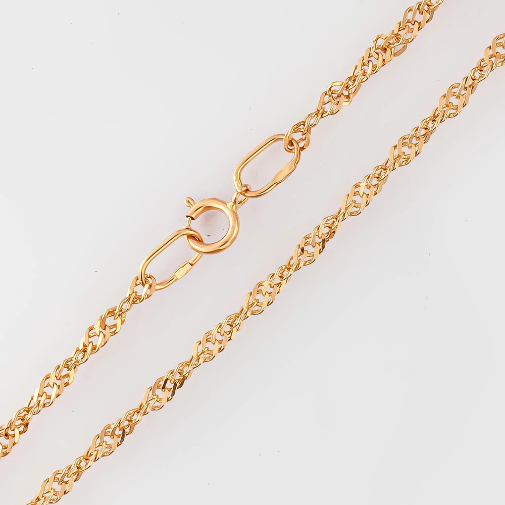 Цепь из красного золота 585 пробы