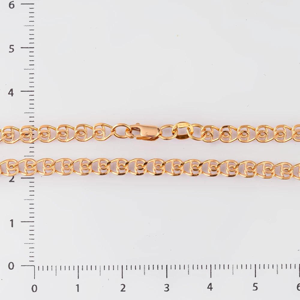 Цепь из красного золота 585 пробы