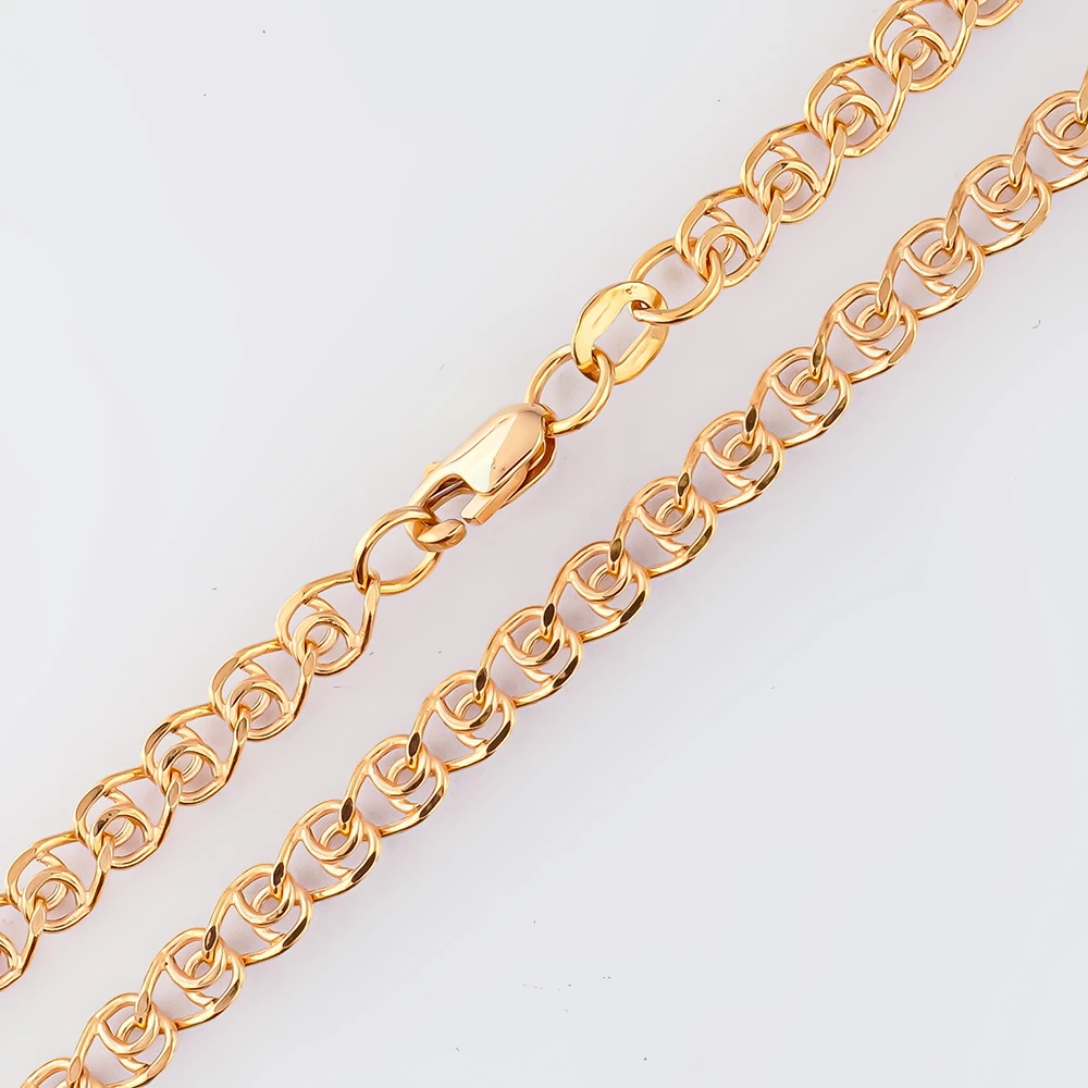 Цепь из красного золота 585 пробы