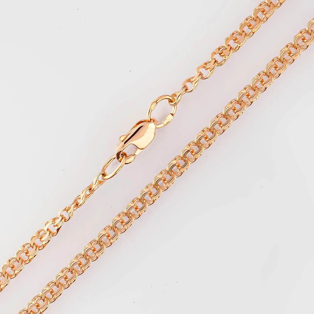 Цепь из красного золота 585 пробы