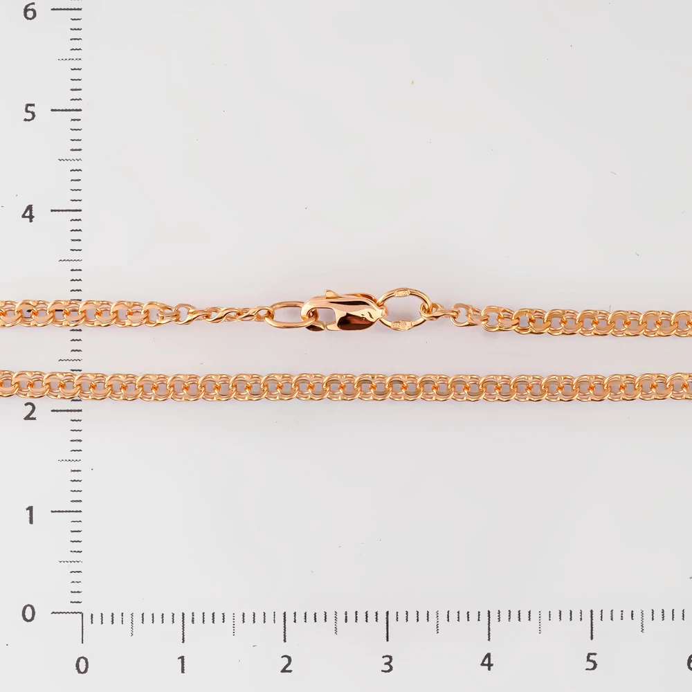Цепь из красного золота 585 пробы