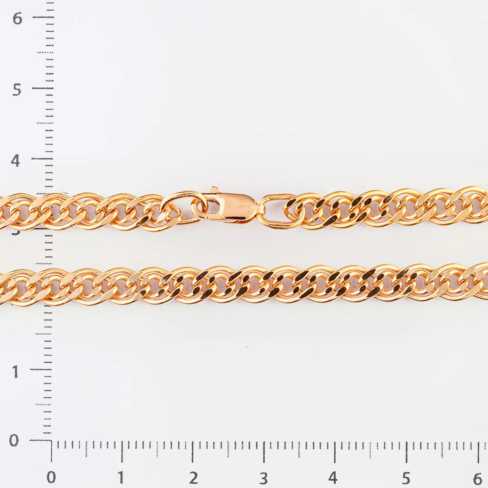 Цепь из красного золота 585 пробы