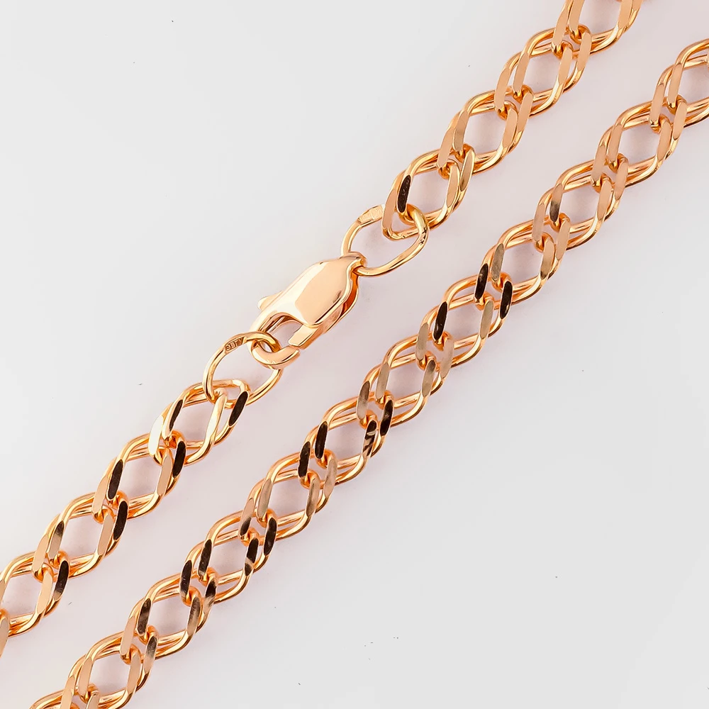 Цепь из красного золота 585 пробы