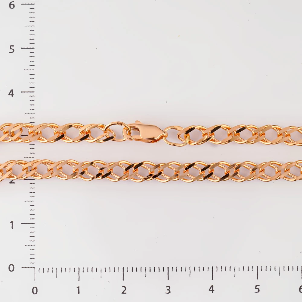 Цепь из красного золота 585 пробы