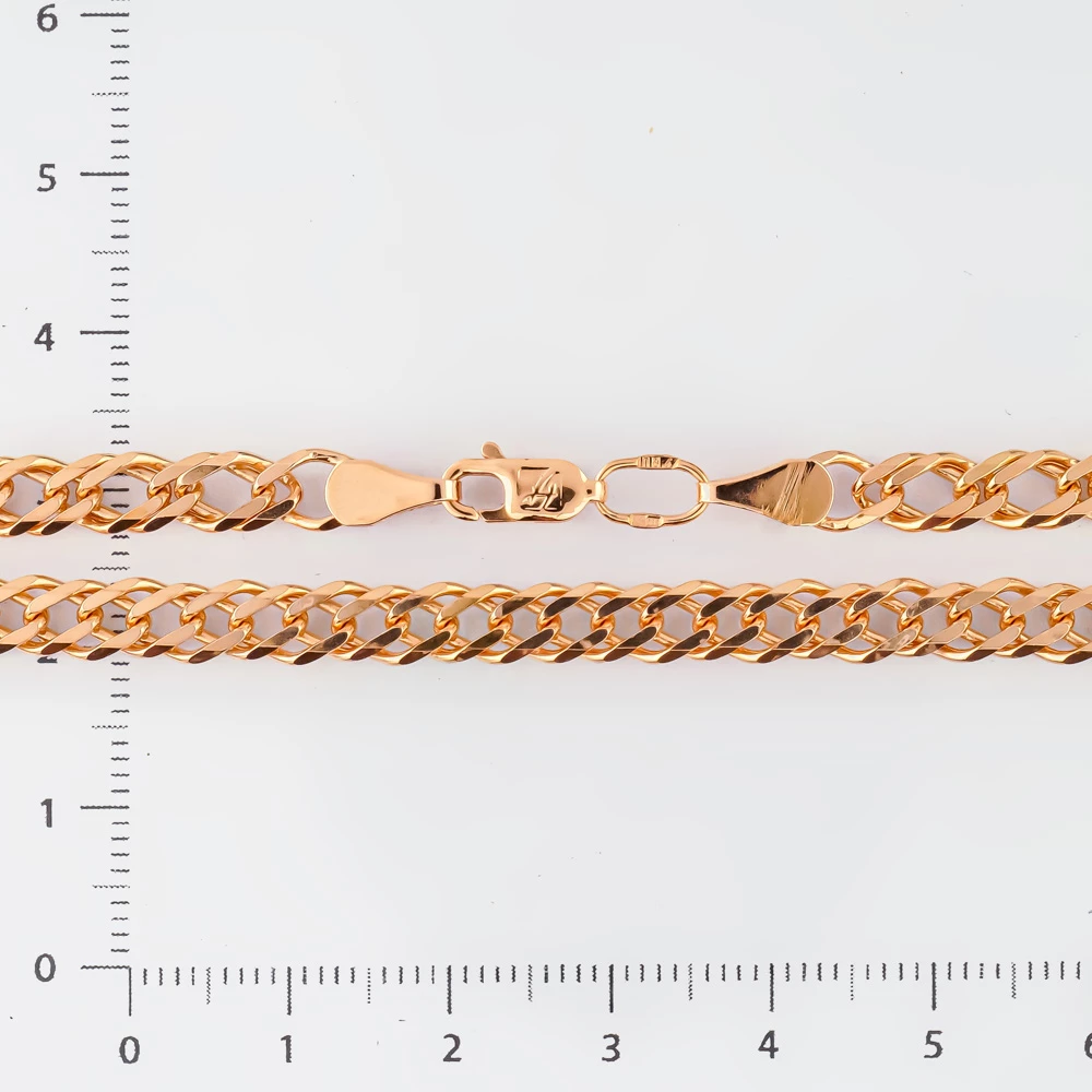 Цепь из красного золота 585 пробы