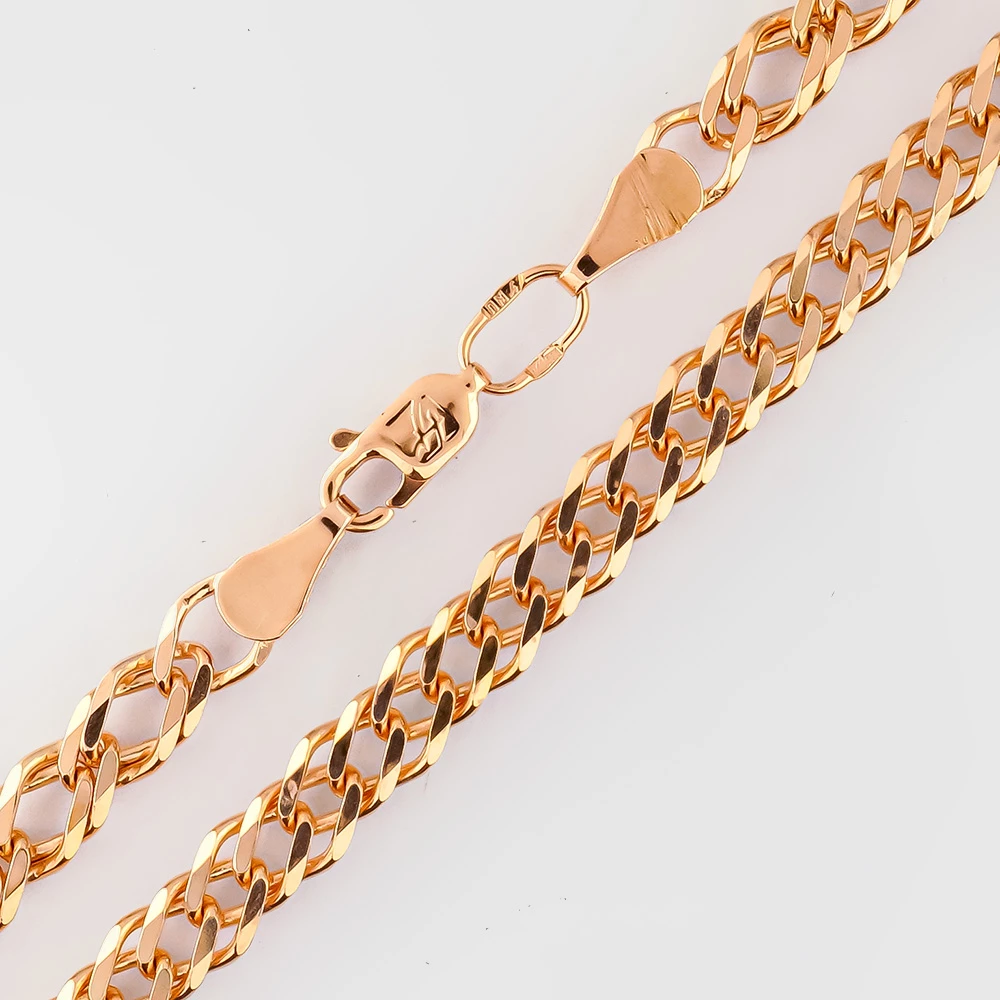 Цепь из красного золота 585 пробы