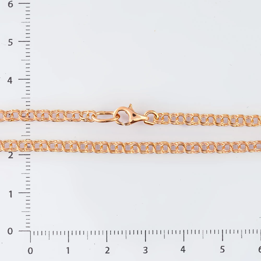 Цепь из красного золота 585 пробы
