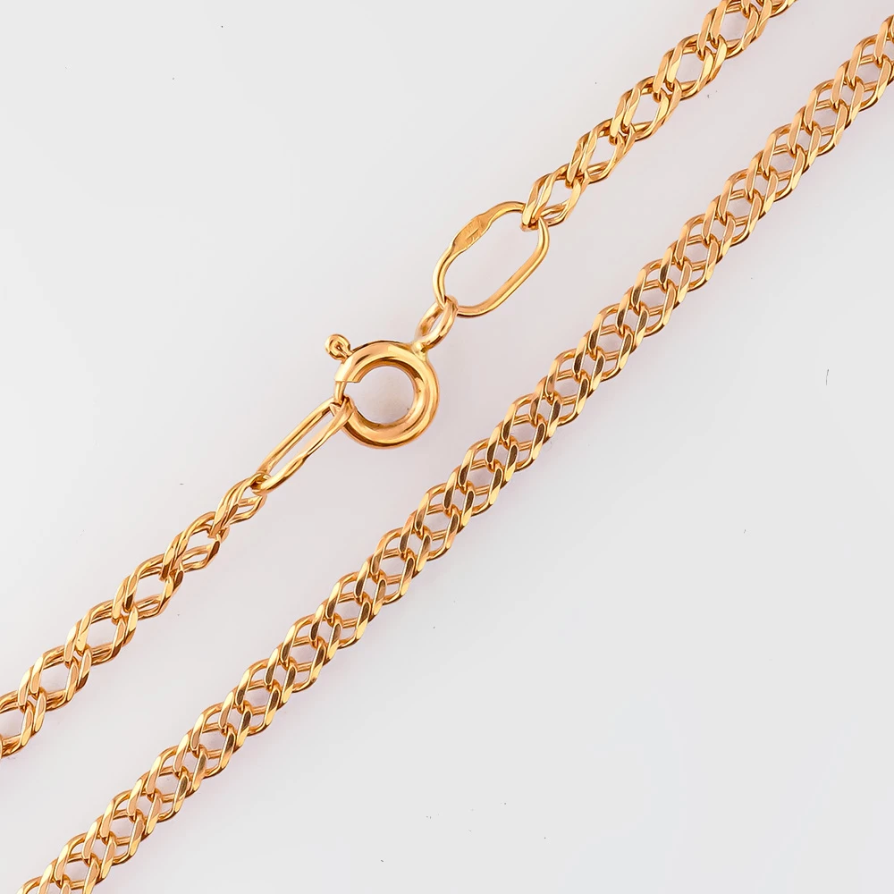 Цепь из красного золота 585 пробы