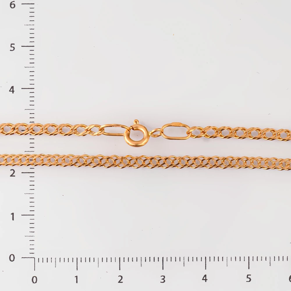 Цепь из красного золота 585 пробы