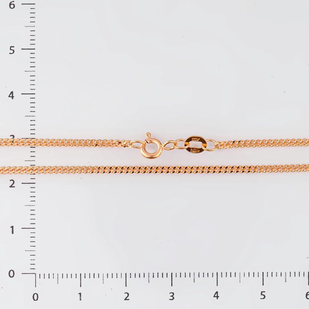 Цепь из красного золота 585 пробы