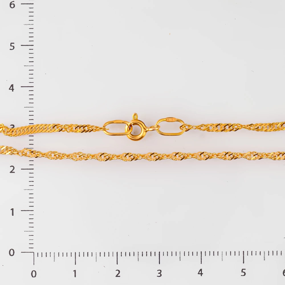 Цепь из желтого золота 585 пробы