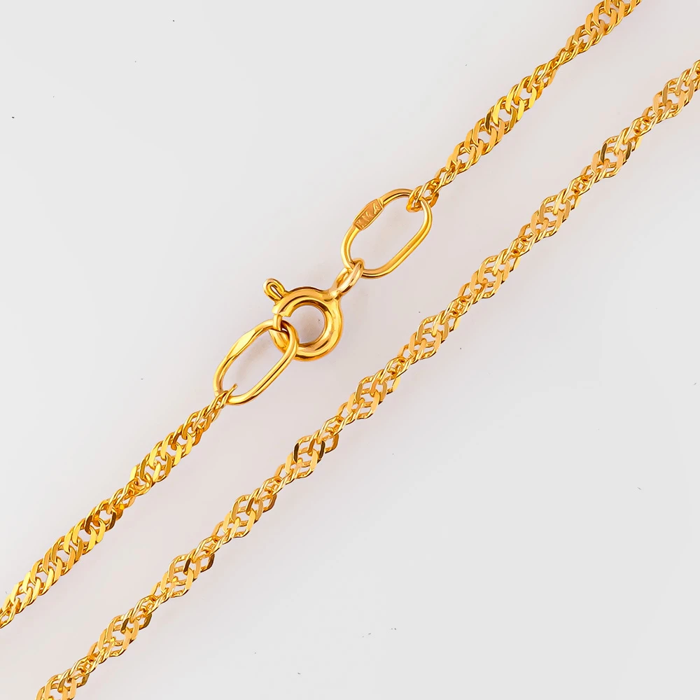 Цепь из желтого золота 585 пробы