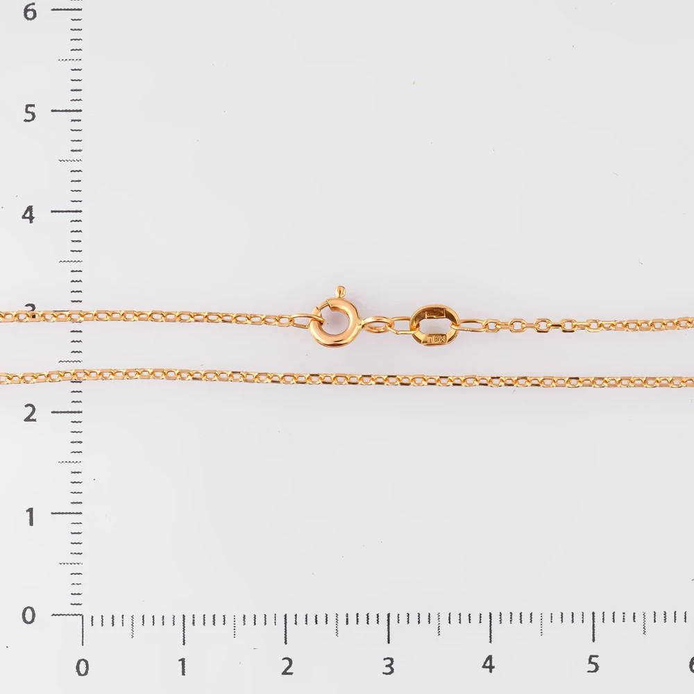 Цепь из красного золота 585 пробы