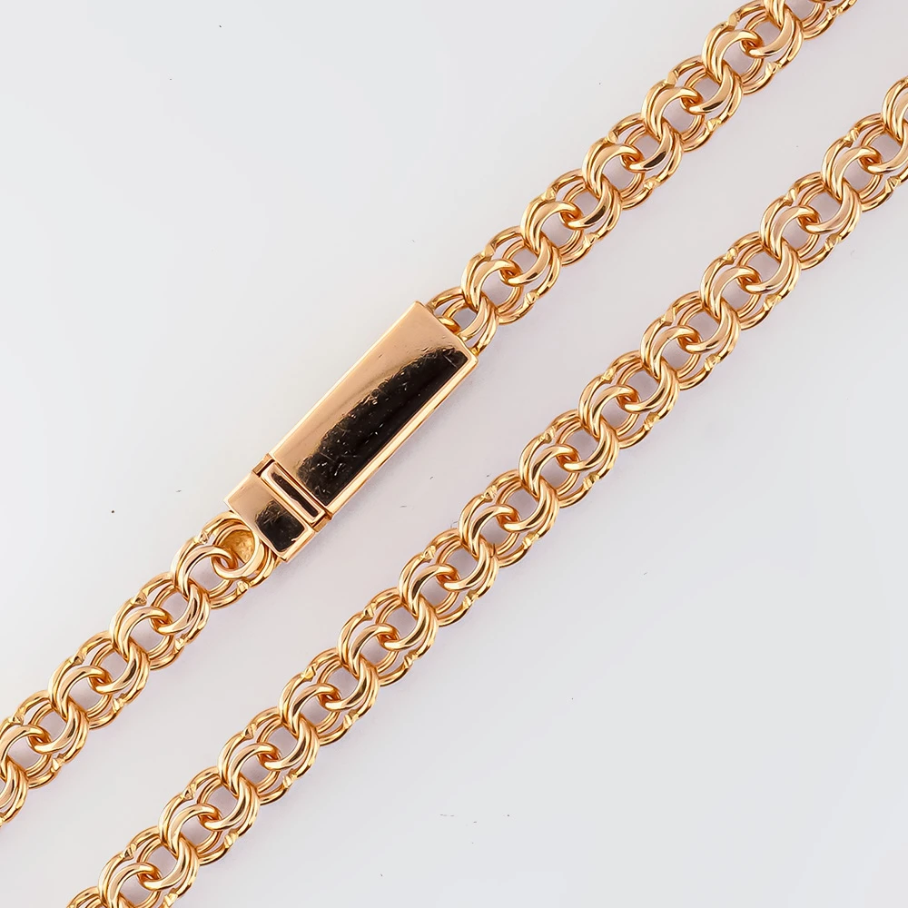 Цепь из красного золота 585 пробы