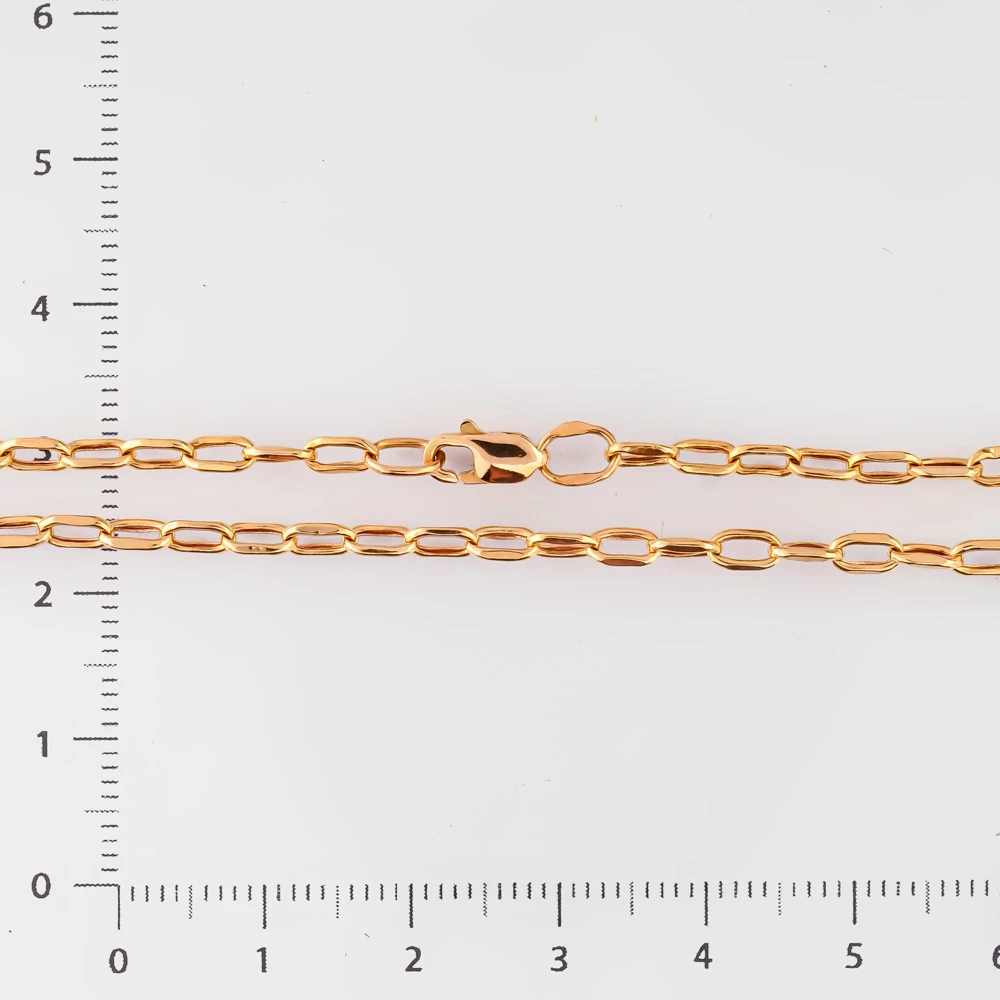 Цепь из красного золота 585 пробы