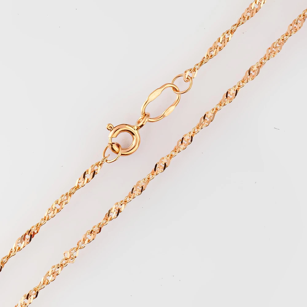 Цепь из красного золота 585 пробы