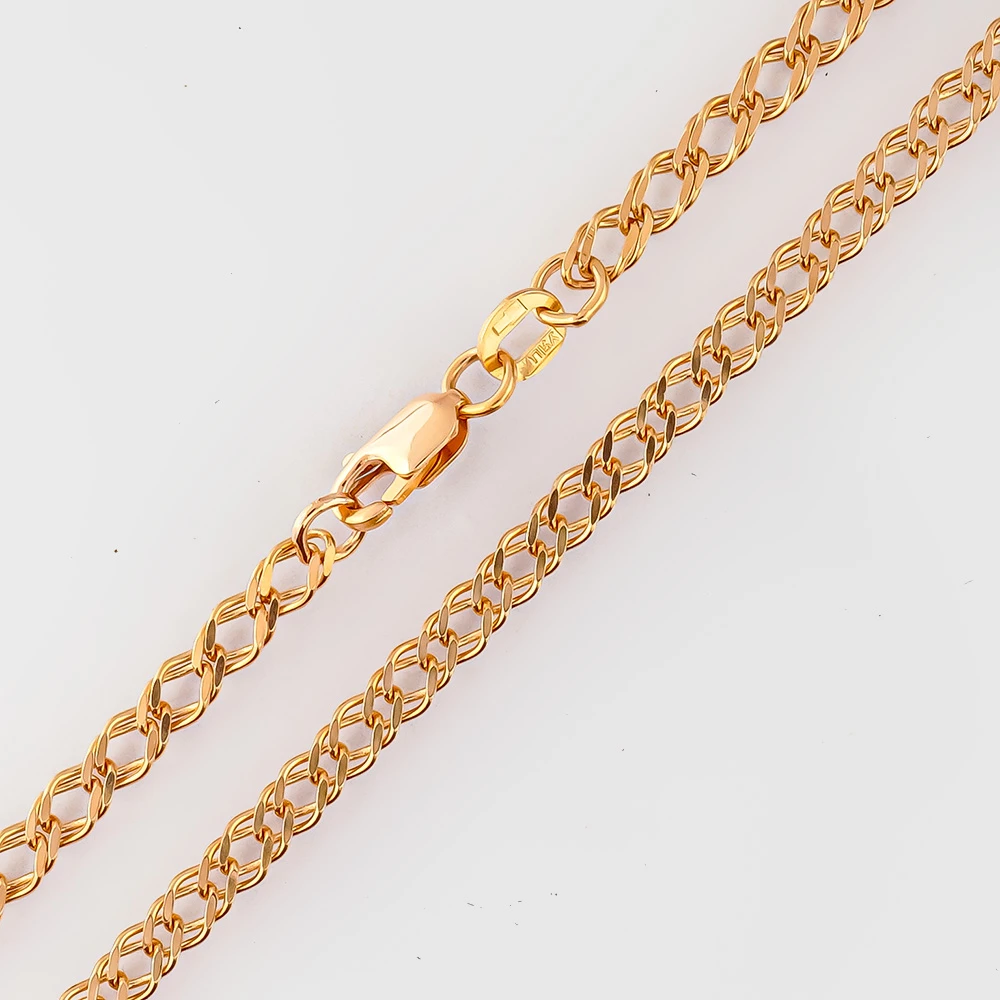 Цепь из красного золота 585 пробы