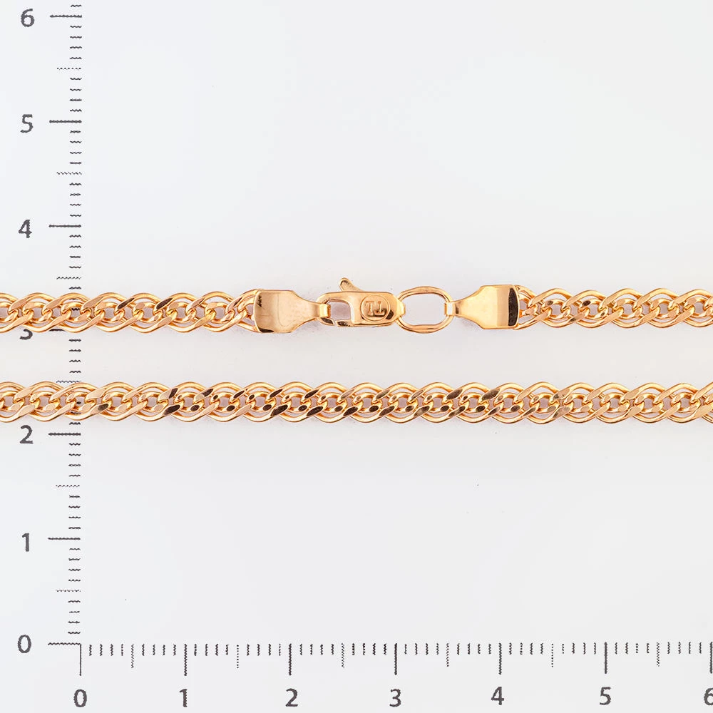 Цепь из красного золота 585 пробы