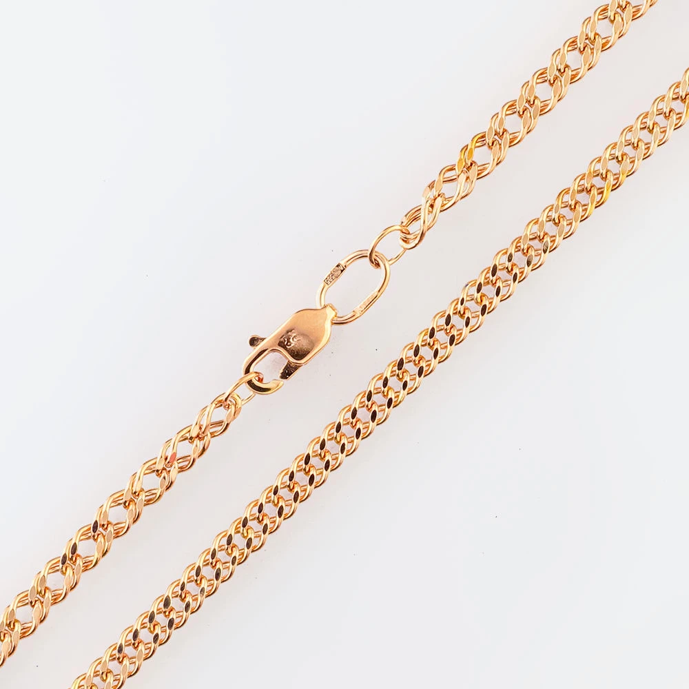 Цепь из красного золота 585 пробы