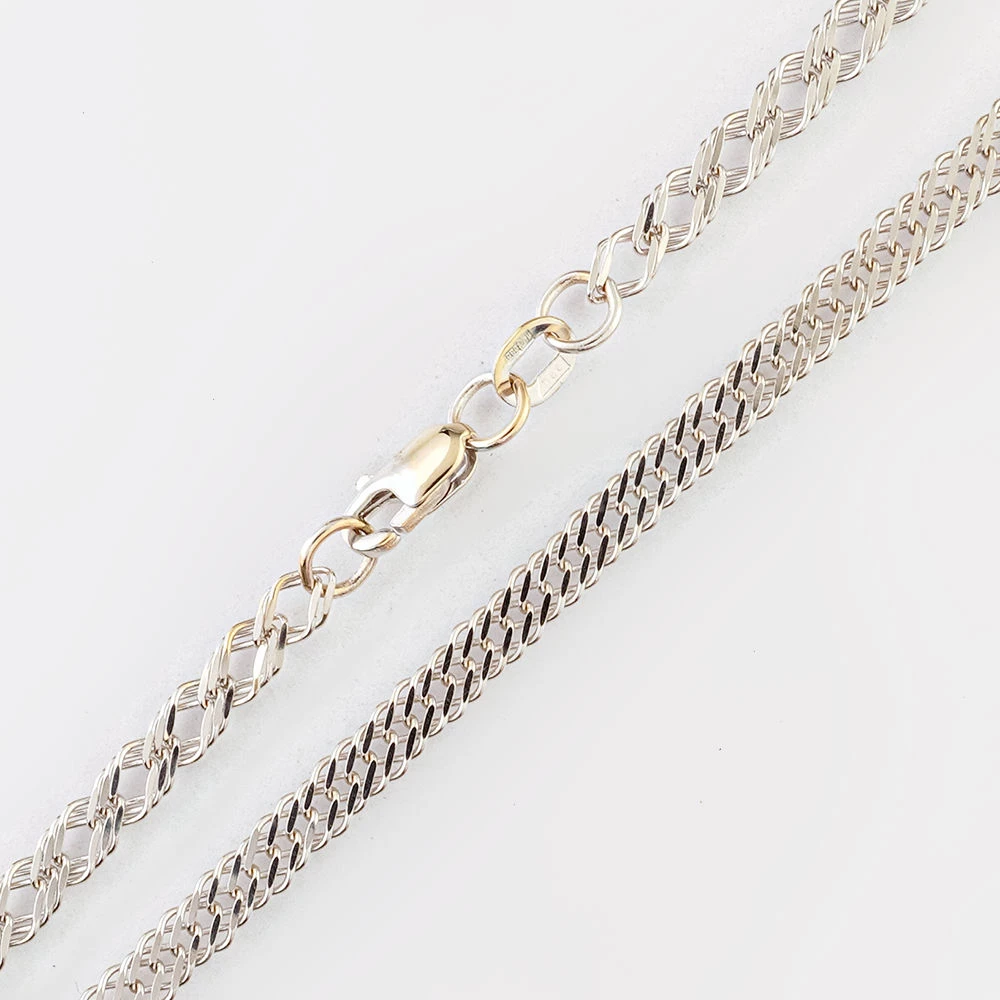 Цепь из белого золота 585 пробы