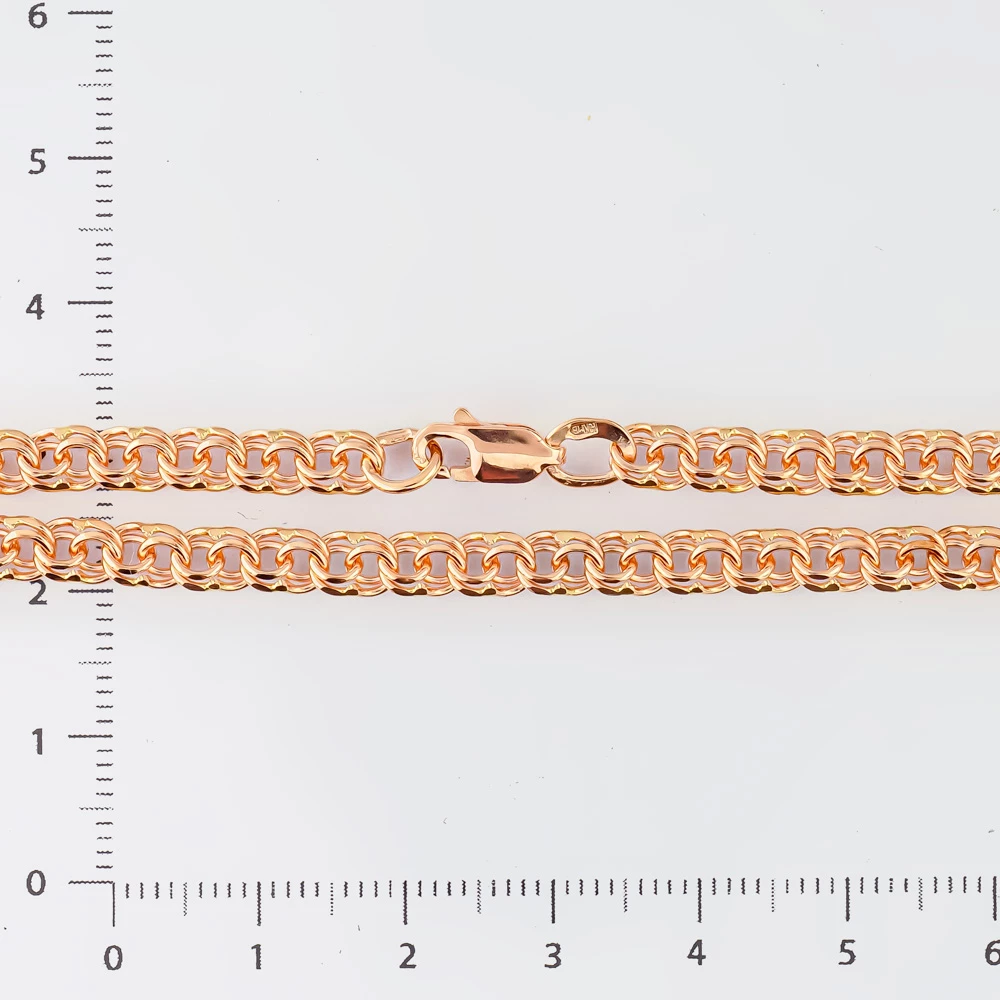 Цепь из красного золота 585 пробы