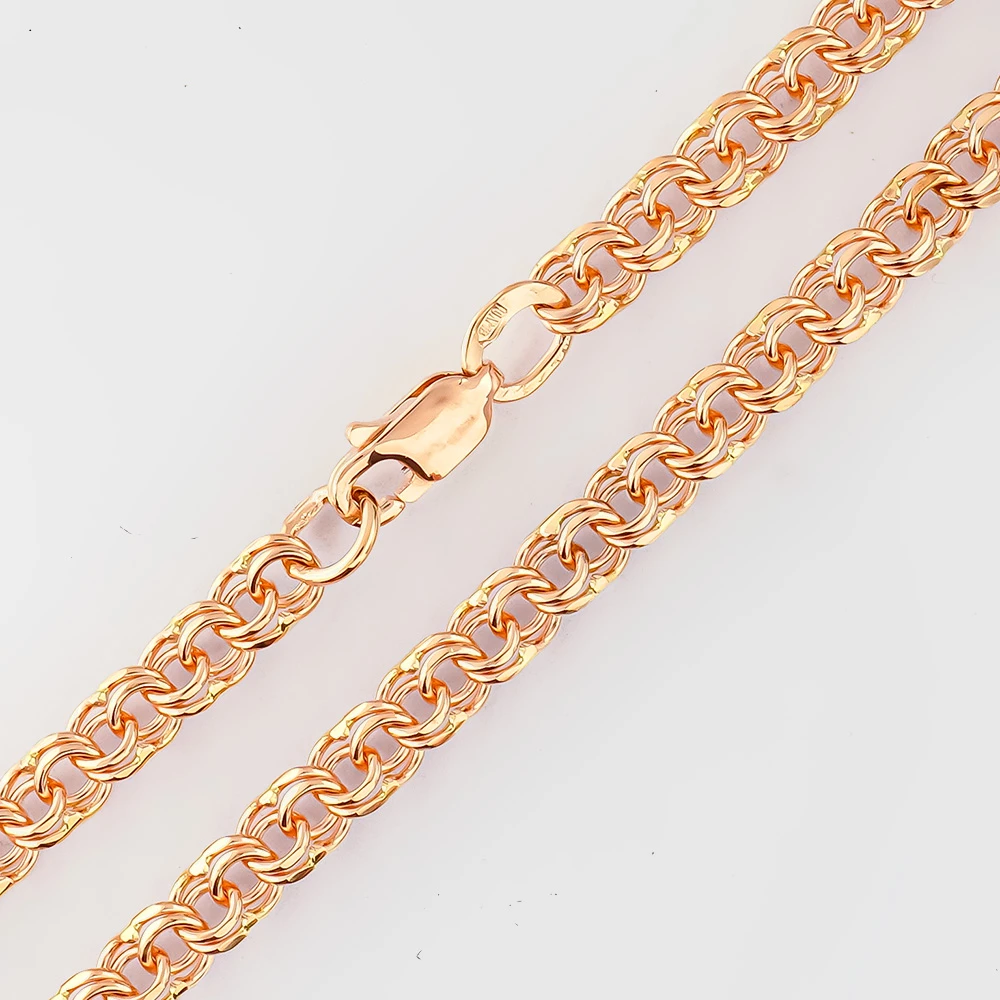 Цепь из красного золота 585 пробы