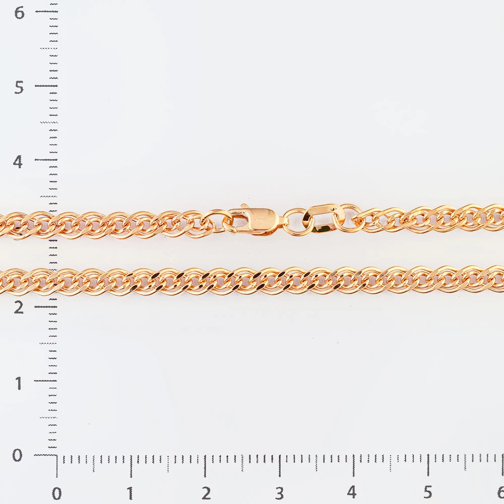 Цепь из красного золота 585 пробы