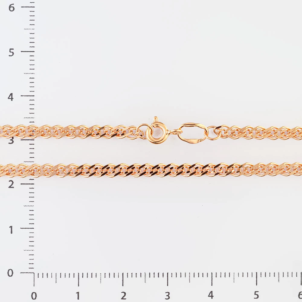 Цепь из красного золота 585 пробы