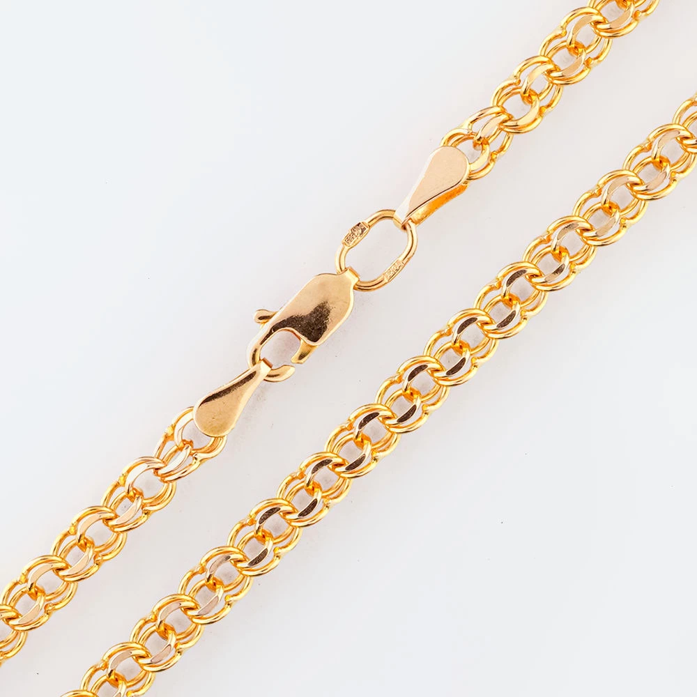 Цепь из красного золота 585 пробы