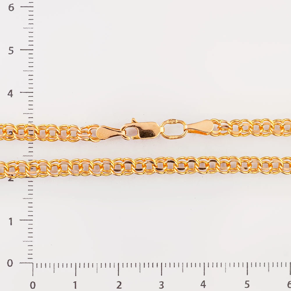 Цепь из красного золота 585 пробы