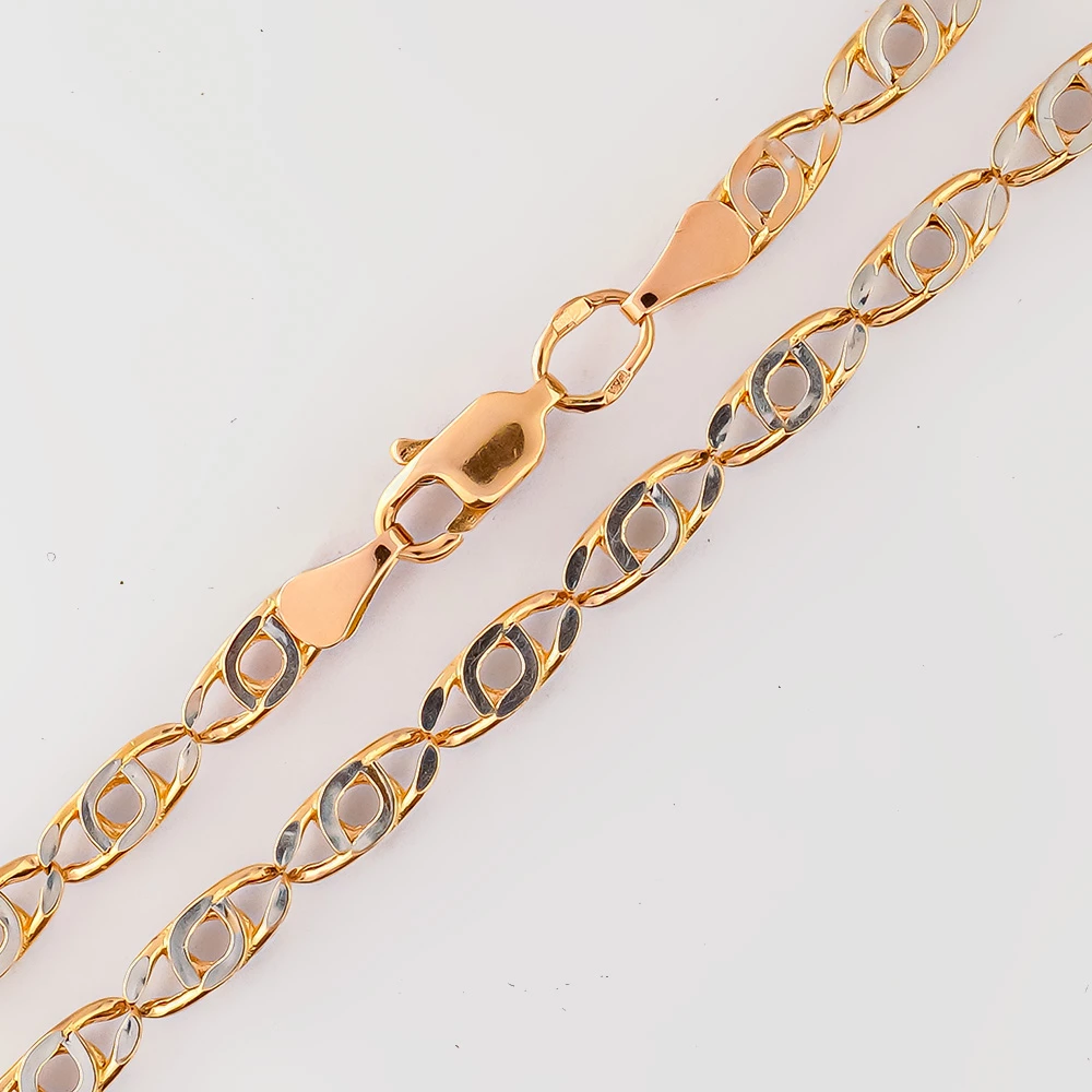 Цепь из красного золота 585 пробы