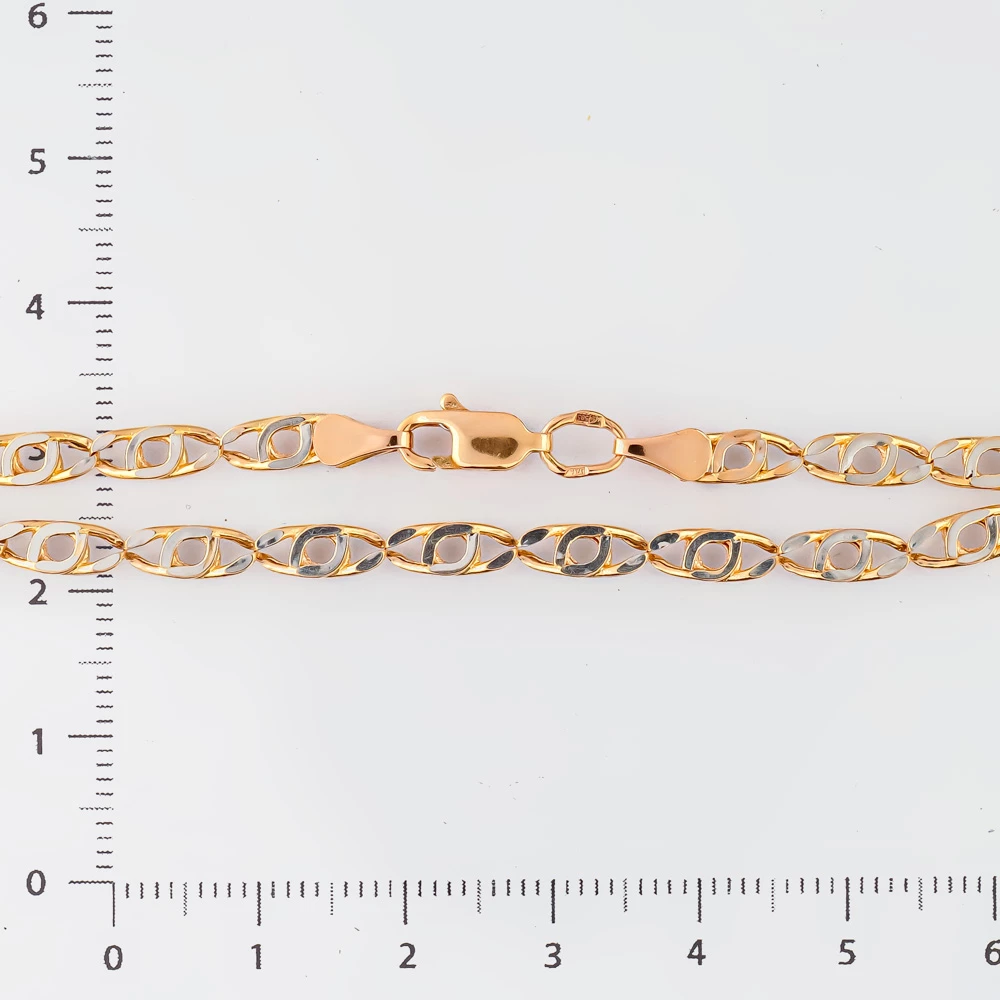 Цепь из красного золота 585 пробы