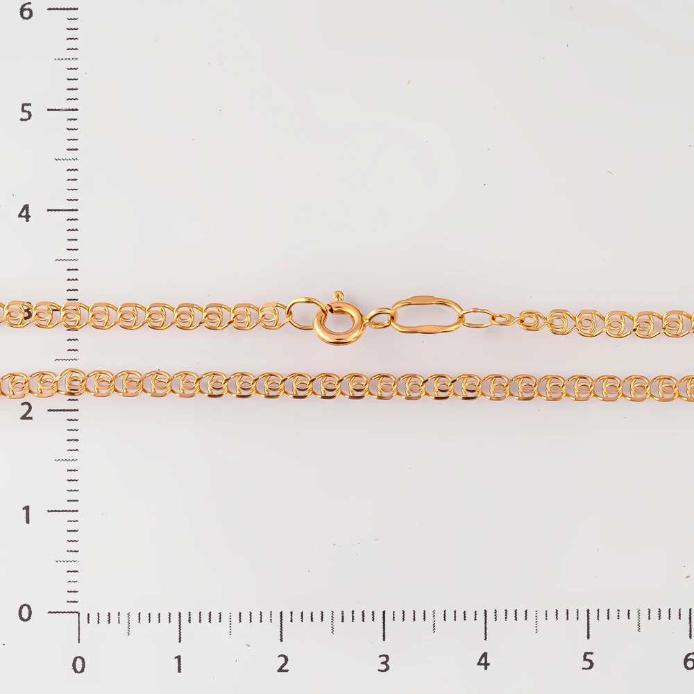 Цепь из красного золота 585 пробы