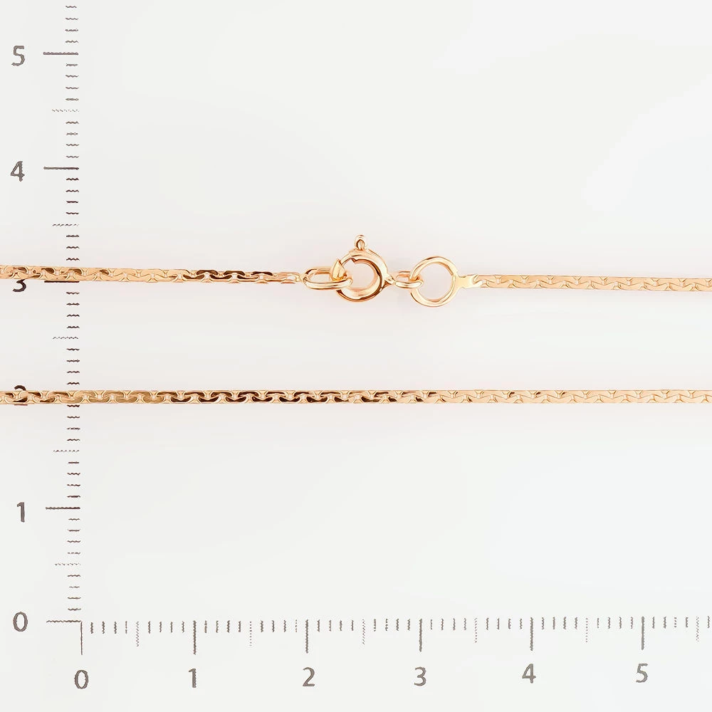 Цепь из красного золота 585 пробы